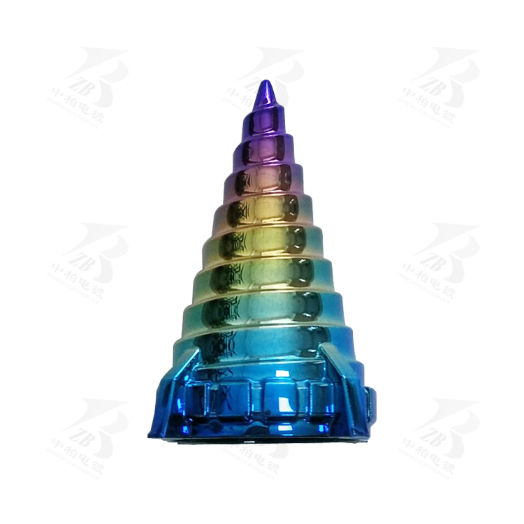 紫金藍(lán)三色漸變UV真空電鍍